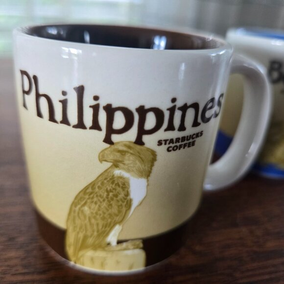 Starbucks Boracay and Philippines Demitasse Mini Mugs 3 oz. signed - Picture 3 of 13